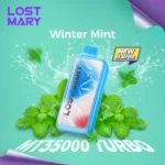 Lost Mary MT35000 Turbo Winter Mint 35000 Puffs Disposable Vape 5 Percent Vape Lox Dubai UAE
