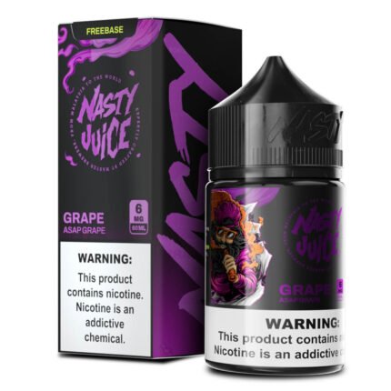 Nasty Juice ASAP Grape 60ml E Liquid 3mg VapeLox Dubai UAE