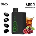 BECO Soft 6000 Puffs Disposable Vape Cherry Cola 20MG Mesh Coil Vape Dubai UAE