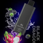 HQD Cuvie Slick 6000 Puffs Black Dragon Disposable Vape 2 Percent Nicotine Dubai UAE