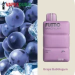 FUMMO Magnum 8000 Grape Bubblegum Disposable Vape VapeLox Dubai UAE