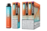 Ghost Pro Caramel Tobacco 3500 Puffs Disposable Vape 2 Percent Nicotine Dubai UAE