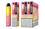 Ghost Pro Peach Mango 3500 Puffs Disposable Vape 2 Percent Nicotine Dubai UAE