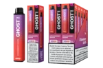 Ghost Pro Strawberry Grape 3500 Puffs Disposable Vape 2 Percent Nicotine Dubai UAE