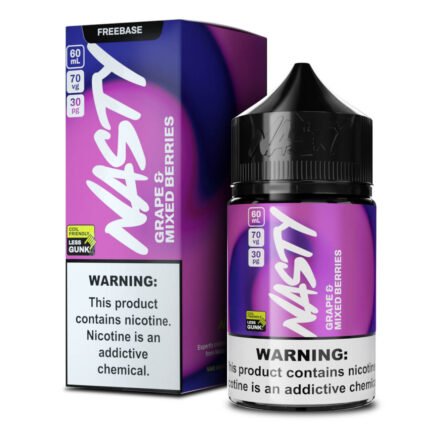 Nasty Juice Grape Mixed Berry 60ml E Liquid 3mg VapeLox Dubai UAE