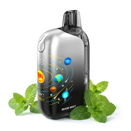Remit Solar 50K Disposable Vape Miami Mint Flavor 5 Percent Nicotine Rechargeable Vape Dubai UAE