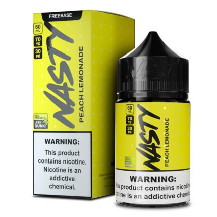 Nasty Juice Peach Lemonade 60ml E Liquid 3mg Vape Lox Dubai UAE