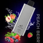 HQD Cuvie Slick 6000 Puffs Peach Berry Disposable Vape 2 Percent Nicotine Dubai UAE
