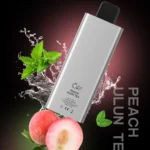 HQD Cuvie Slick 6000 Puffs Peach Oolong Tea Disposable Vape 2 Percent Nicotine Dubai UAE