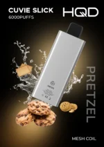 HQD Cuvie Slick 6000 Puffs Pretzel Disposable Vape 2 Percent Nicotine Dubai UAE