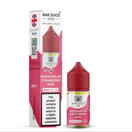 Bar Juice 5000 Watermelon Strawberry Kiwi Nic Salt E Liquid 25mg 50mg Vape Lox Dubai UAE