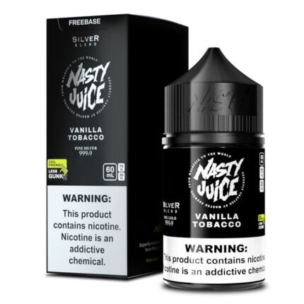Nasty Juice Silver Blend 60ml E Liquid 3mg VapeLox Dubai UAE