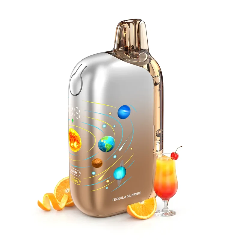 Remit Solar 50K Disposable Vape Tequila Sunrise Flavor 5 Percent Nicotine Rechargeable Vape Dubai UAE