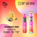 Tugboat EVO 4500 Puffs Disposable Vape Bahas Mamas 5 Percent Nicotine Dubai UAE