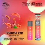 Tugboat EVO 4500 Puffs Disposable Vape Cherry Pie Ice 5 Percent Nicotine Dubai UAE