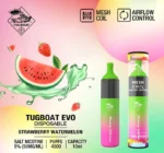Tugboat EVO 4500 Puffs Disposable Vape Strawberry Watermelon 5 Percent Nicotine Dubai UAE