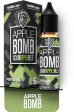 Vgod Apple Bomb 30ml 25mg / 50mg saltnic liquid Vapelox Dubai UAE