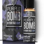 Vgod Purple Bomb 30ml 25mg / 50mg saltnic liquid Vapelox Dubai UAE