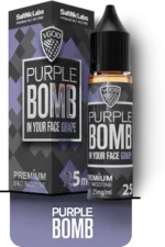 Vgod Purple Bomb 30ml 25mg / 50mg saltnic liquid Vapelox Dubai UAE