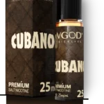 Vgod Cubano premium 30ml 25mg / 50mg saltnic liquid Vapelox Dubai UAE