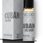 Vgod Cubano Silver 30ml 25mg / 50mg saltnic liquid Vapelox Dubai UAE