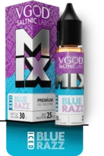 Vgod Mix Iced Blue razz 30ml 25mg / 50mg saltnic Vapelox Dubai UAE