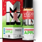 Vgod Mix Iced Strawberry Apple 30ml 25mg / 50mg saltnic Vapelox Dubai UAE