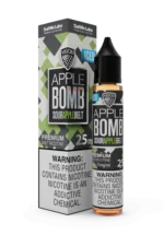 Vgod Iced Apple bomb 30ml 25mg / 50mg saltnic liquid Vapelox Dubai UAE - Image 2