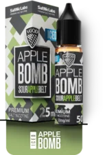 Vgod Iced Apple bomb 30ml 25mg / 50mg saltnic liquid Vapelox Dubai UAE
