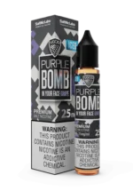 Vgod Iced purple Bomb 30ml 25mg / 50mg saltnic liquid Vapelox Dubai UAE - Image 2