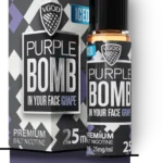 Vgod Iced purple Bomb 30ml 25mg / 50mg saltnic liquid Vapelox Dubai UAE