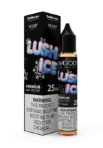 Vgod Lush ice 30ml 25mg / 50mg saltnic liquid Vapelox Dubai UAE - Image 2
