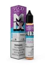 Vgod Mix Iced Blue razz 30ml 25mg / 50mg saltnic Vapelox Dubai UAE - Image 2