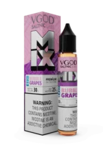 Vgod Mix Iced Bubble Grape 30ml 25mg / 50mg saltnic Vapelox Dubai UAE - Image 2