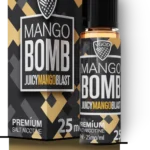 Vgod Mango Bomb 30ml 25mg / 50mg saltnic liquid Vapelox Dubai UAE