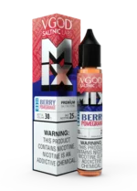 Vgod Mix Iced Berry Pomegranate 30ml 25mg / 50mg saltnic Vapelox Dubai UAE - Image 2