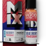 Vgod Mix Iced Berry Pomegranate 30ml 25mg / 50mg saltnic Vapelox Dubai UAE