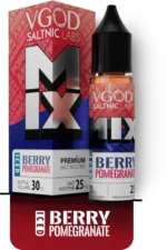Vgod Mix Iced Berry Pomegranate 30ml 25mg / 50mg saltnic Vapelox Dubai UAE