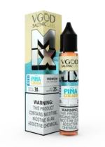Vgod Mix Iced Pina Colada 30ml 25mg / 50mg saltnic Vapelox Dubai UAE - Image 2
