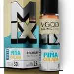 Vgod Mix Iced Pina Colada 30ml 25mg / 50mg saltnic Vapelox Dubai UAE