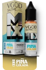 Vgod Mix Iced Pina Colada 30ml 25mg / 50mg saltnic Vapelox Dubai UAE
