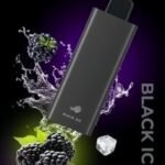 HQD Cuvie Slick 6000 Puffs Black Ice Disposable Vape 2 Percent Nicotine Dubai UAE