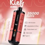 Kief King 35000 Puffs Disposable Vape Watermelon Flavor 3mg Rechargeable Vape Dubai UAE