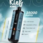 Kief King 35000 Puffs Disposable Vape Hydro Energy Flavor 3mg Rechargeable Vape Dubai UAE