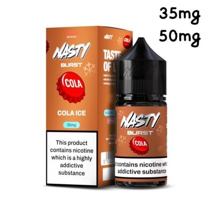 Nasty Burst Cola Ice Salt Nic 30ml 35mg 50mg E-Liquid Dubai UAE