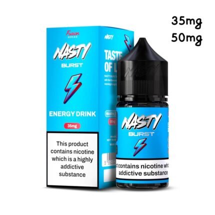 Nasty Burst Energy Drink Salt Nic 30ml 35mg 50mg E-Liquid Dubai UAE