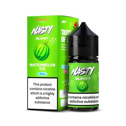 Nasty Burst Watermelon Ice Salt Nic 30ml 35mg 50mg E-Liquid Dubai UAE