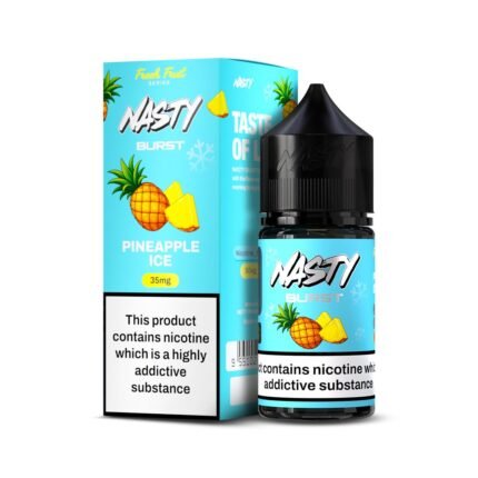Nasty Burst Pineapple Ice Salt Nic 30ml 35mg 50mg E-Liquid Dubai UAE