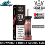 Al Fakher Crown Bar EHOSE X 60000 Magic Love Disposable Vape Vape Lox Dubai UAE