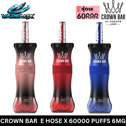 Al Fakher Crown Bar EHOSE X 60000 Puffs 6mg Disposable Vape Vape Lox Dubai UAE